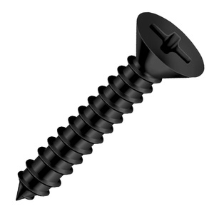Parafuso A.A. Chato preto inox phs